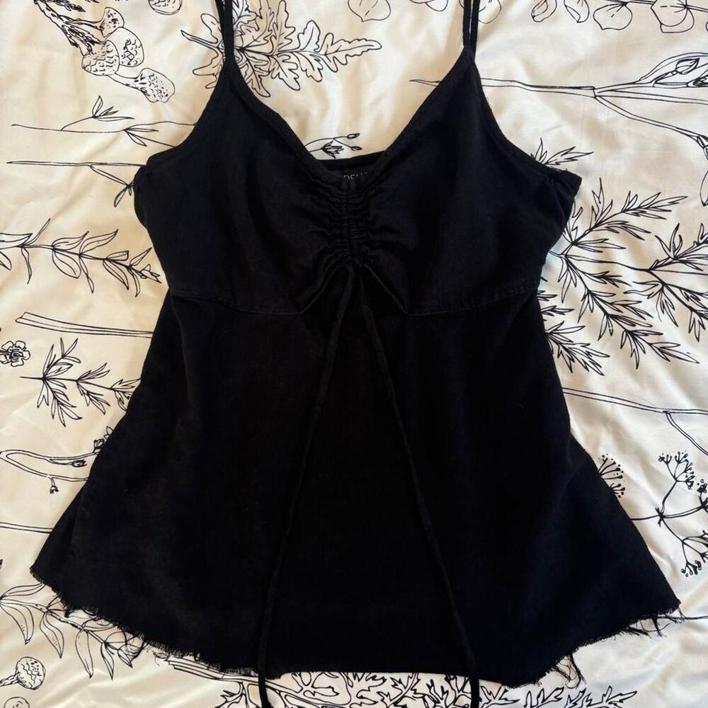 Topshop Women's Black Vest